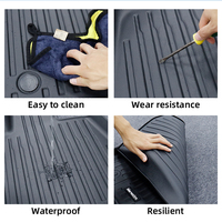 Tapis de sol de voiture complets populaires Maremlyn, tapis de coffre arrière, tapis de siège arrière, accessoires de protection intérieure pour Lynk & Co 08 EM-P