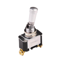 Interrupteur à bascule SPST verrouillable TOOWEI 12 mm avec levier de verrouillage pour équipement électrique 125 V 10 A