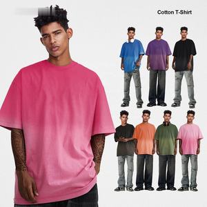 T-shirts pour hommes en coton de haute qualité AK04, 270 grammes, personnalisables, unis, grandes tailles - Product Image 1