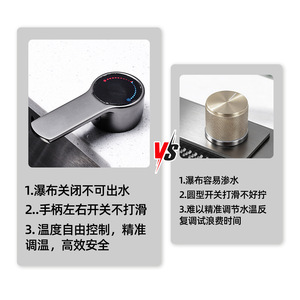 Válvula de grifo Yu Jian NW26A45 1 de alto sellado con doble control de agua para cocina - Product Image 2