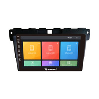 Radio mobil android, perangkat Headunit 9 inci untuk Mazda CX-7 2008-2015, Double 2 Din octa-core Quad Car navigasi GPS