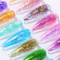 Nuages roses auto-nivelants Yuki Nail Builder Nails Supplies Soak Off UV Gel Long Lasting Nail Extensions uv Gel Polish 15g