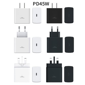 25W-45W PD Original Super Fast <b>Charger</b> Adapter EU/US/UK <b>Type</b> <b>C</b> PD Port Fast Charging for Apple iPhone Samsung S24Ultra S23ultra - Product Image 4