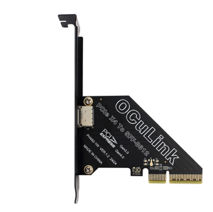 PCIeからSFF8611および8612へのアダプターカードPCIExpress PCI-E X4/X1SSD変換カードPCIEX4/X1SSDからU.2 OCUlink SFF-8612へのアダプター - Product Image 1