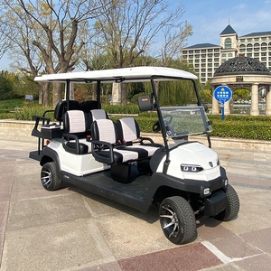 <strong>CE</strong> Approved 6 Seats 4+2 Battery Powered Golf Car Golf Buggy Electric Golf <strong>Cart</strong> - Product Image 4