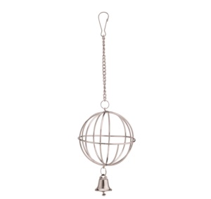 Panier suspendu en spirale pour oiseaux avec clochette, outils de beauté et de toilettage pour petits animaux de compagnie, vente en gros - Product Image 2
