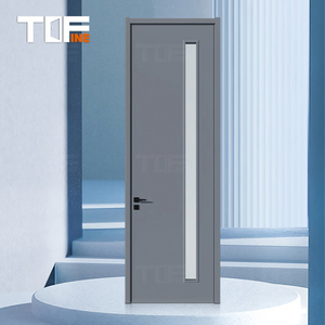 Fast Delivery Modern Design Fire-Rated <strong>Exterior</strong> Steel Entry <strong>Door</strong> Front Security <strong>Patio</strong> Fire <strong>Door</strong> with Finished Surface - Product Image 3