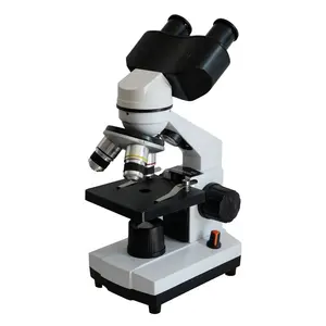 Microscopios biológicos médicos binoculares de gran oferta, microscopio ajustable de fuente de luz de laboratorio Olympus