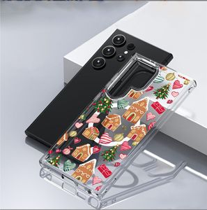 Funda Magnética para Teléfono Móvil con Diseño de Casa de Árbol de Navidad, Transparente, de PC/TPU 2 en 1, para <span class=keywords><strong>iPhone</strong></span> 15/16/17 Pro Max - Product Image 3