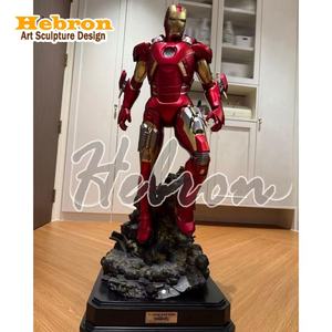 Statua Personalizzata di Iron Man 1 <span class=keywords><strong>3</strong></span> Mk7 a Grandezza Naturale, Action Figure Marvel, Personaggio Supereroe degli <span class=keywords><strong>Avengers</strong></span> per Decorazione - Product Image 2