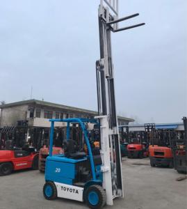 Chariot élévateur électrique compact 3T d'occasion à livraison rapide, hauteur de levage 3M, capacité 4000KG, moteur de renommée mondiale pour chariot élévateur, batterie lithium-ion - Product Image 6
