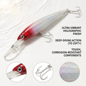 Leurre <span class=keywords><strong>de</strong></span> pêche artificiel en acier inoxydable <span class=keywords><strong>de</strong></span> 9 cm et 15 g, type Minnow, pour la pêche au bar, au zander, en rivière, en lac, en ruisseau, en <span class=keywords><strong>mer</strong></span>, en bateau, en bord <span class=keywords><strong>de</strong></span> <span class=keywords><strong>mer</strong></span> - Product Image 1
