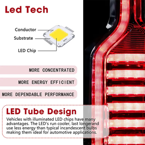 OVOVS – feu arrière Led Direct d'usine pour <span class=keywords><strong>Chevrolet</strong></span> <span class=keywords><strong>Silverado</strong></span> 1500 2500 <span class=keywords><strong>3500</strong></span> 2019 2020 2021 <span class=keywords><strong>2022</strong></span> - Product Image 5