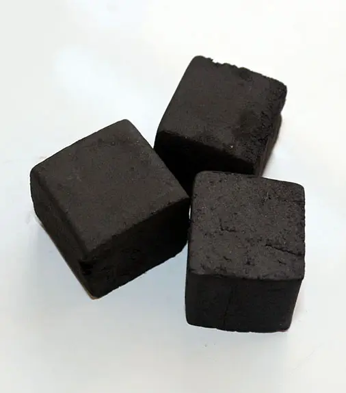 Factory Direct Sales 90min burning time coco briquette charcoal coconut shell cube hookah shisha charcoal