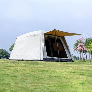 Tente de camping familiale spacieuse 3 saisons OEM, <span class=keywords><strong>abri</strong></span> grande capacité avec auvent pour pique-niques en plein air et séjours de nuit - Product Image 3