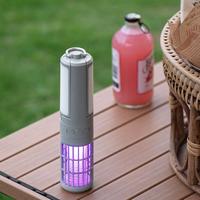 Lampe anti-moustiques LED rechargeable OEM à prix d'usine, piège à insectes UV portable pour hôtels et restaurants, faible MOQ
