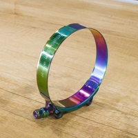 Kit de colliers de serrage réglables en acier inoxydable Neo Chrome Rainbow & Gold de 1,75 po à 3,75 po (53 mm à 105 mm)
