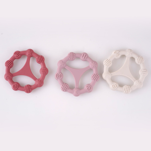 BPA-free <span class=keywords><strong>Silicone</strong></span> <span class=keywords><strong>Teether</strong></span> cho trẻ sơ sinh không độc hại và bền mềm đồ chơi mà làm Giảm mọc răng đau - Product Image 2