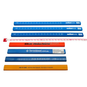 Personal isierte anpassbare Logo Carpenter Pencil Square 24cm flache HB <span class=keywords><strong>Pencils</strong></span> Promotion Custom Carpenter Construction Pencil - Product Image 6