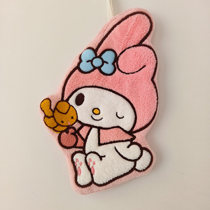 Linda Toalla de Mano con Diseño de Animal de Dibujos Animados, Toalla para Lavarse las Manos, Gruesa, Absorbente, Suave, de Algodón y Felpa de Coral, Toalla de Mano Sanr - Product Image 3