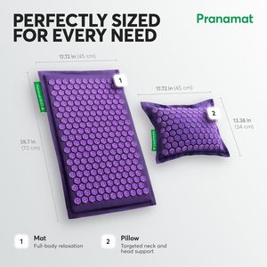 Juego de Alfombrilla y Almohada de Acupresión Personalizados, Terapia de Acupresión Premium para el Alivio del Dolor y la Relajación, Hecho a Mano en Europa - Product Image 2
