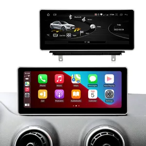 Android11 A3 8 Core 10,25 дюймов Автомобильный видео мультимедиа плеер для автомобиля Audi A3 2009-2016 автомобильный стерео аудио GPS навигации 4G, Wi-Fi, carplay