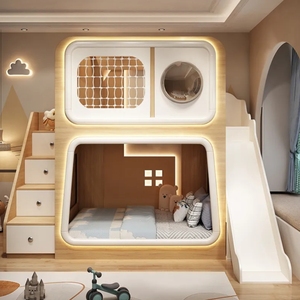 Letto Guardrail per bambini con Capsule spaziali, letto a castello creativo di <span class=keywords><strong>piccole</strong></span> <span class=keywords><strong>dimensioni</strong></span> - Product Image 2