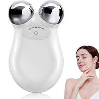 Appareil de lifting du visage portable, mini appareil professionnel de resserrement de la peau, microcourant, appareil de tonification du visage, 5 niveaux réglables, USB