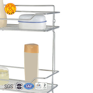 Estante de baño de acero inoxidable, estante de champú móvil para Baño - Product Image 5