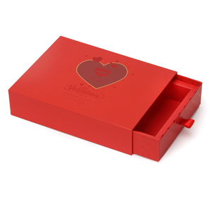 Custom Luxury Magnetic <b>red</b> Matt Lamination Paperboard Satin Insert Lined Gift <b>Box</b> Packaging with Satin Inside - Product Image 3