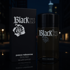 Paco Rabanne Black Xs Eau de Toilette Spray 3.4 Oz Parfum pour homme Parfum boisé - Product Image 2