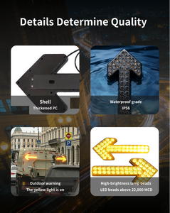 Feu de signalisation directionnel LED ambre personnalisé pour camion-citerne, camion poubelle et sécurité routière - Product Image 5