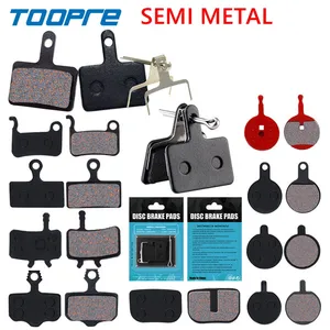 TOOPRE Bicycle Brake Pad Semi Metallic Bike Disc Brake Pads Mtb Black Cycling Bike Parts