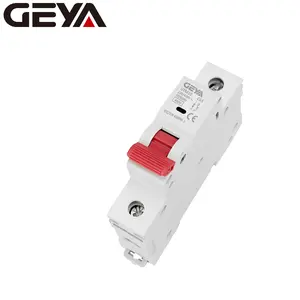 GEYA Modular Din Rail MCB GYM10 6KA 220V 63A 1Phase Miniature Circuit Breaker