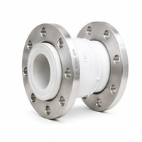 Soufflet d'expansion en caoutchouc pour ligne de raffinerie de sucre DN80 PN16, connecteur à bride en acier inoxydable 304 de qualité alimentaire