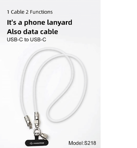 USB C Để USB C Cáp 60W Sạc Cáp Dữ Liệu 1M Điện Thoại Đan Dây Buộc Mặc Dây Đeo Keychain Dây Với Điện Thoại - Product Image 4