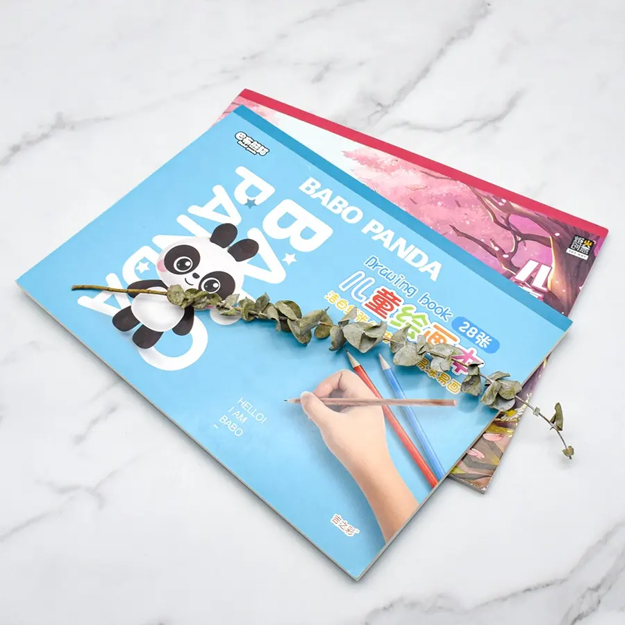 Custom School Notebook Diary Writing Personalized Hardcover A5 Unicorn Note Book With Elastic