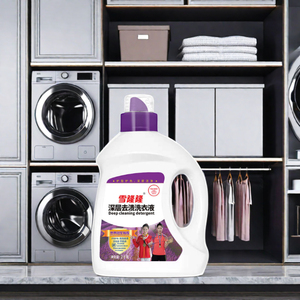Détergent à <span class=keywords><strong>lessive</strong></span> liquide multi-usages de haute qualité 2L 3L, adoucissant pour tissus au citron, savon détachant, écologique, <span class=keywords><strong>parfum</strong></span> floral jasmin - Product Image 3