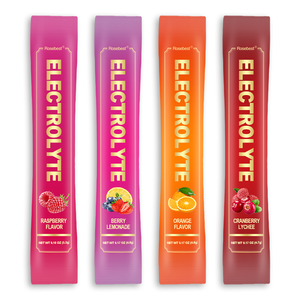 Rosebest Poudre d'hydratation électrolytique biologique végétalienne certifiée GMP HACCP, sans sucre, en sachet, pour la récupération - Product Image 3