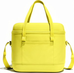 Bolsa Térmica Rectangular de Neopreno Amarillo, Multifuncional, para Picnic y Viajes - Product Image 1