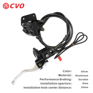 <span class=keywords><strong>Frein</strong></span> arrière hydraulique gauche <span class=keywords><strong>de</strong></span> haute qualité pour <span class=keywords><strong>50cc</strong></span> 70cc 150cc Dirt Bike Scooter <span class=keywords><strong>frein</strong></span> maître-cylindre assemblage Kit <span class=keywords><strong>de</strong></span> levier <span class=keywords><strong>de</strong></span> <span class=keywords><strong>frein</strong></span> - Product Image 6