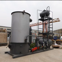 Chaudière à huile thermique verticale automatique YGL, contrôle intelligent par PLC, économie d'énergie, faibles émissions, industrielle