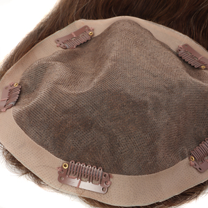 Extension per <span class=keywords><strong>capelli</strong></span> in pizzo con Toupper in pizzo monostrante da <span class=keywords><strong>donna</strong></span> - Product Image 3