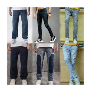 Wholesale Branded Surplus Garments Apparel Stock Clearance Jeans Pants For Men Bale Supplier