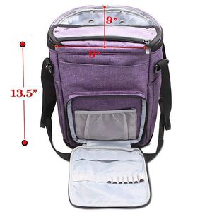 BSCI factory Organizer <b>Bag</b> for Knitting Projects Large Tote <b>Bag</b> for <b>Storage</b> Yarn Supplies Organizer Tote for Weave Tools - Product Image 5