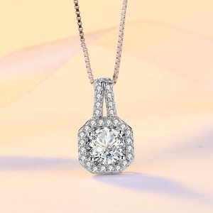 Colgante <span class=keywords><strong>de</strong></span> Moda DC31 <span class=keywords><strong>de</strong></span> Plata 925 con Cristal <span class=keywords><strong>de</strong></span> Zirconia <span class=keywords><strong>para</strong></span> Collar, <span class=keywords><strong>Regalo</strong></span> <span class=keywords><strong>de</strong></span> Joyería <span class=keywords><strong>para</strong></span> Mujer - Product Image 2