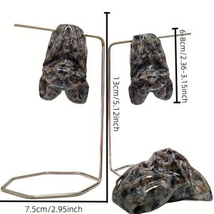 Venta al por Mayor de Cristal Natural de Yooperlita Tallado en Forma de Murciélago, Estilo Bohemio, para Decoración del Hogar y Regalos Navideños - Product Image 6