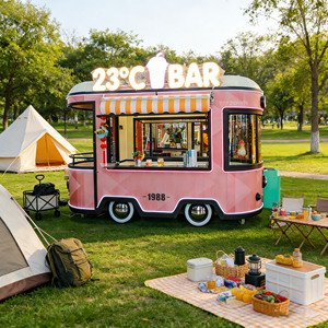 Nuevo Carrito de Comida Móvil de Alta Calidad 2026, Apto para Venta de Comida Rápida, Garantía de Dos Años - Product Image 1