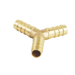 1/4 cobre engrosado 12mm <span class=keywords><strong>Trine</strong></span> Pagoda dientes exteriores suave fundido a presión roscado tubo de cuero hidráulico accesorios de tubería en T en espiga - Product Image 4