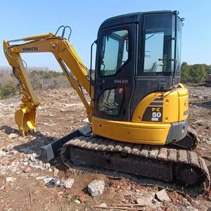 Mini-excavatrice Komatsu PC 50 d'occasion de bonne qualité à vendre, mini-excavatrice Komatsu PC60 d'occasion, excavatrice Komatsu PC56 PC50 en stock - Product Image 2